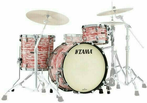Batterie acoustique Tama MR30CMBNS Starclassic Maple Red And White Oyster - 1