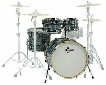 Akoestisch drumstel Gretsch Drums RN2-E8246 Renown Silver-Oyster-Pearl - 1