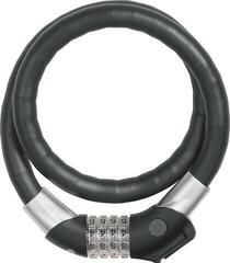 Kerékpár zár Abus Steel-O-Flex Raydo Pro 1460/85 KF Black Acél kábel-Zár