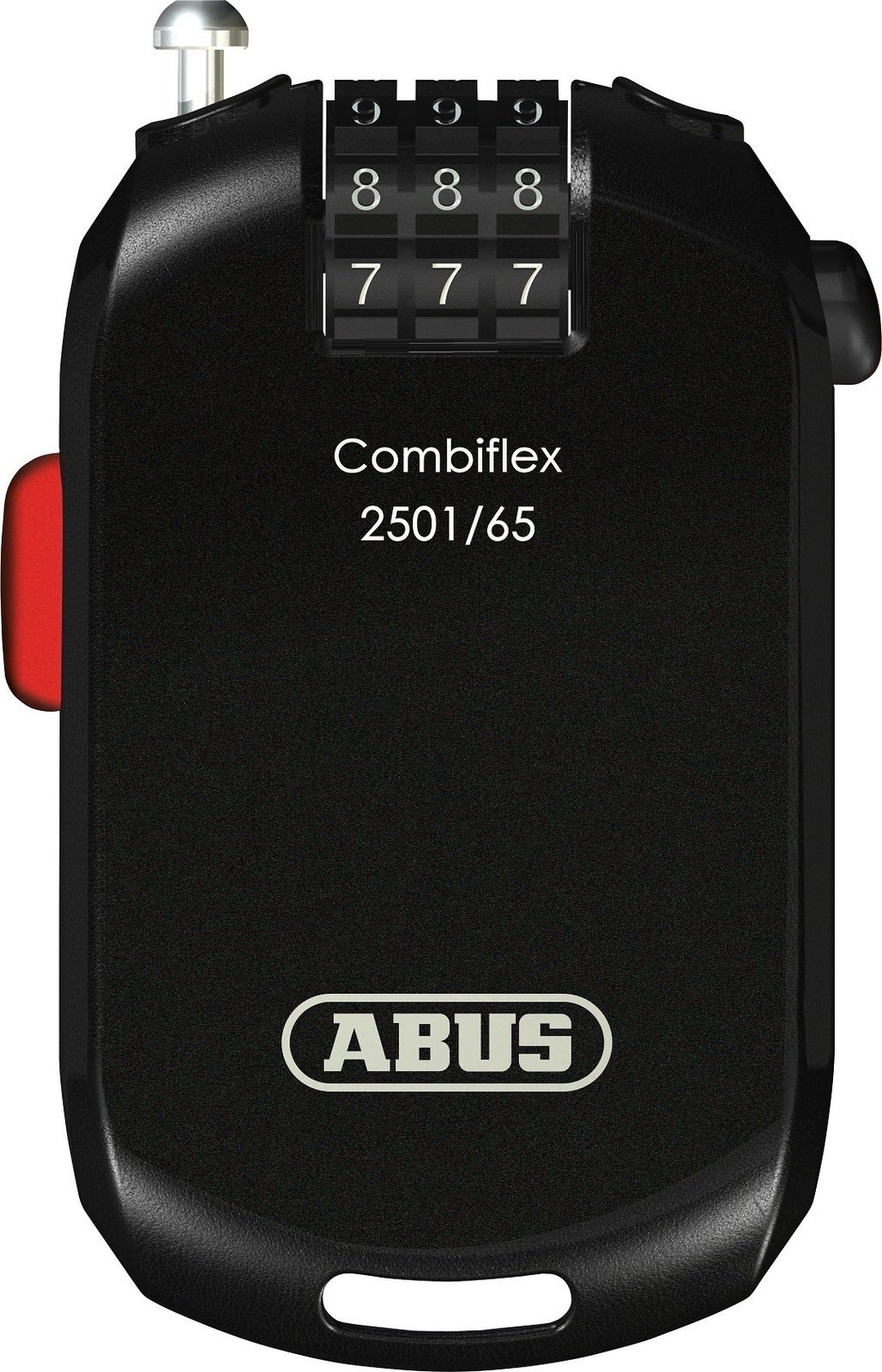 Zámok na bicykel Abus Combiflex 2501/65 Black
