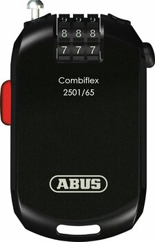 Zámok na bicykel Abus Combiflex 2501/65 Black - 1