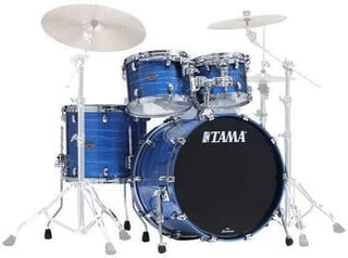 Set akustičnih bobnov Tama WBS42S-LOR Starclassic/Walnut Birch Ocean Blue Ripple Set akustičnih bobnov
