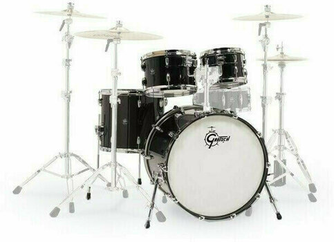 Zestaw perkusji akustycznej Gretsch Drums RN2-E8246 Renown Black - 1