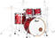Batterie acoustique Pearl MCT924XEP-C319 Masters Maple Complete Inferno Red Sparkle Batterie acoustique