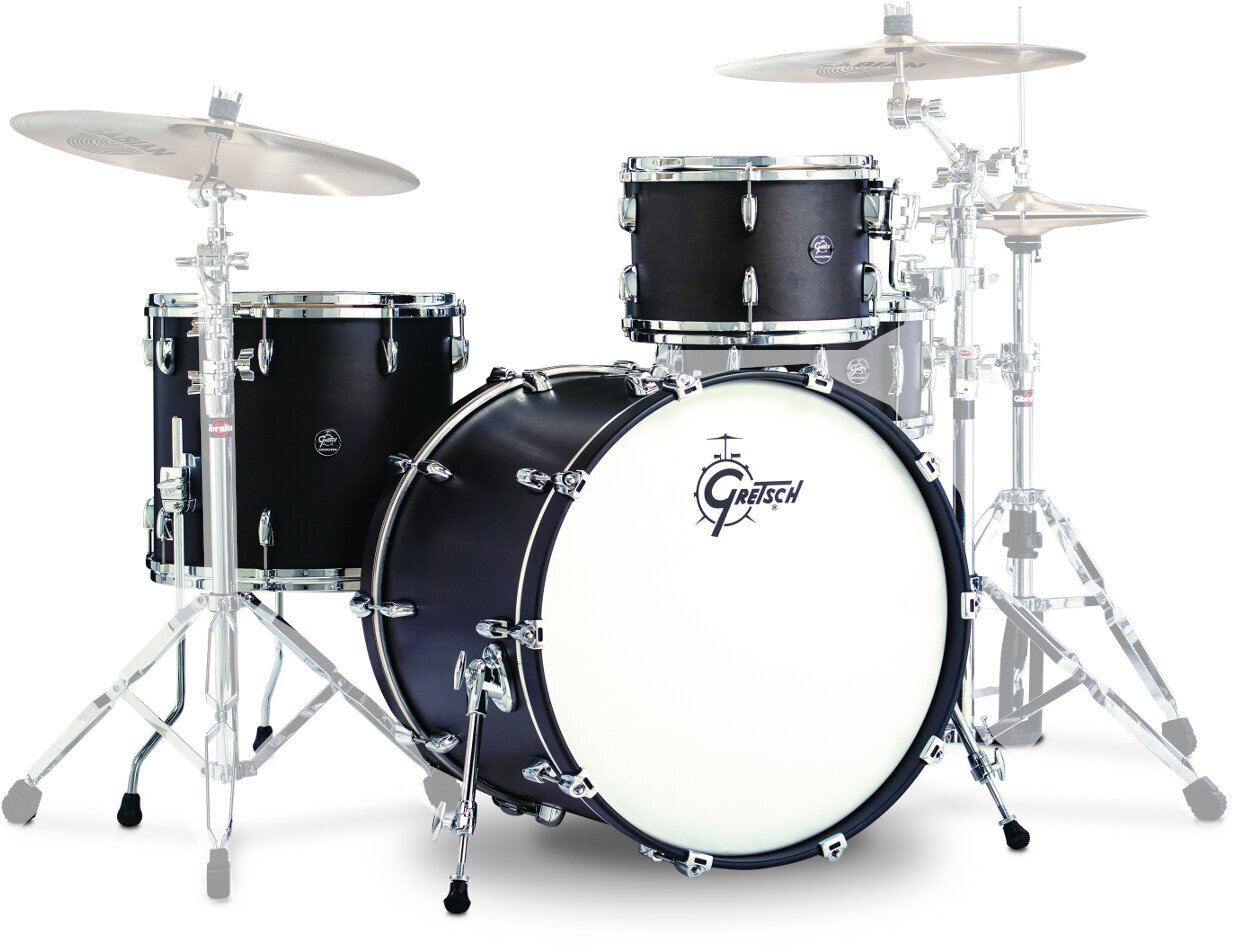 Akoestisch drumstel Gretsch Drums RN2-J483 Renown Black