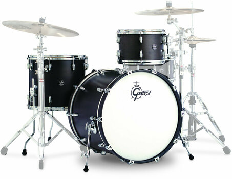 Акустични барабани-комплект Gretsch Drums RN2-J483 Renown Black - 1