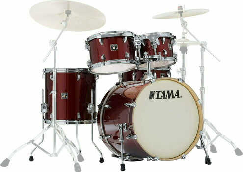 Akustik-Drumset Tama CK50RS-DRP Superstar Classic Dark Red Sparkle - 1