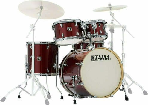 Akustik-Drumset Tama CK52KRS-DRP Superstar Classic Dark Red Sparkle - 1
