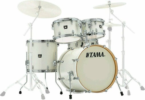 Akustik-Drumset Tama CK50RS-VWS Superstar Classic Vintage White Sparkle - 1