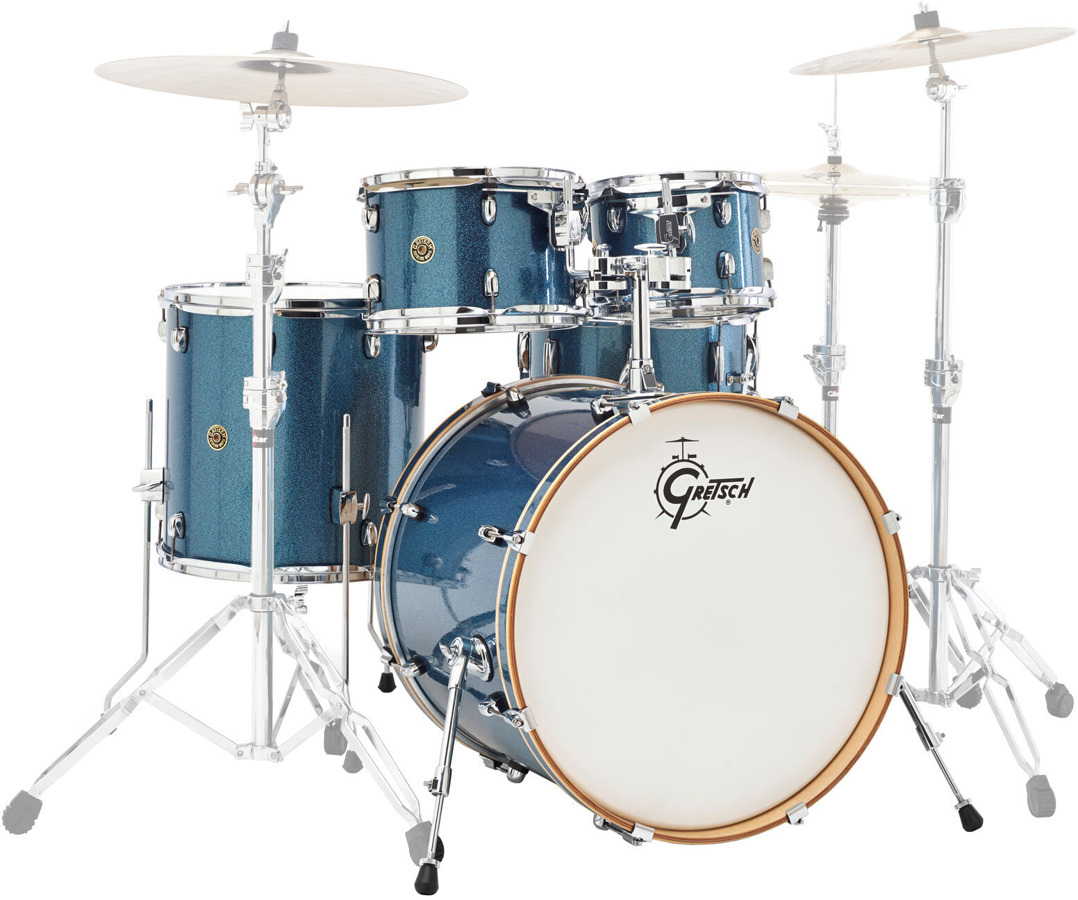 Akustik-Drumset Gretsch Drums CM1-E825 Catalina Maple Aqua Sparkle