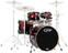 Set akustičnih bobnov PDP by DW CM3 Concept Maple Shellset Red to Black Sparkle