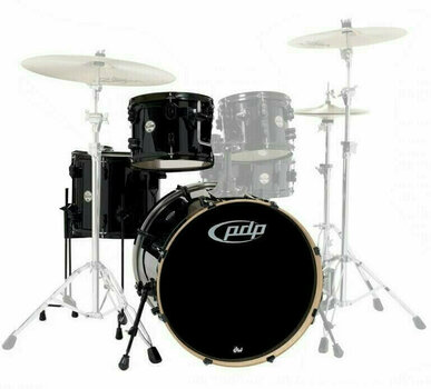 Trumset PDP by DW CM3 Concept Maple Shellset Pearlescent Black - 1