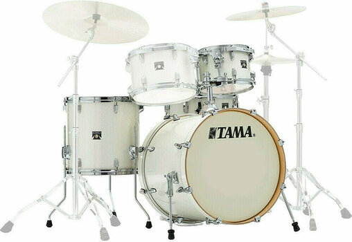 Akustik-Drumset Tama CK48S-VWS Superstar Classic Vintage White Sparkle - 1