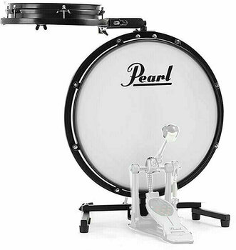 Akoestisch drumstel Pearl PCTK-1810 Compact Traveller Kit Black - 1
