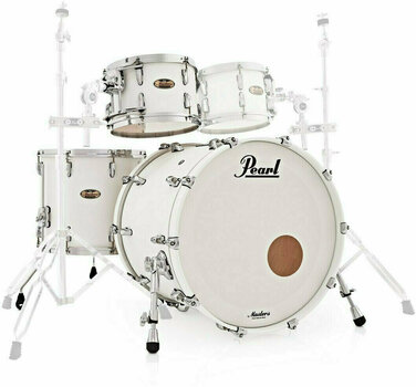 Akustická bicí souprava Pearl MRV943XEP-C353 Masters Maple Reserve Matte White - 1