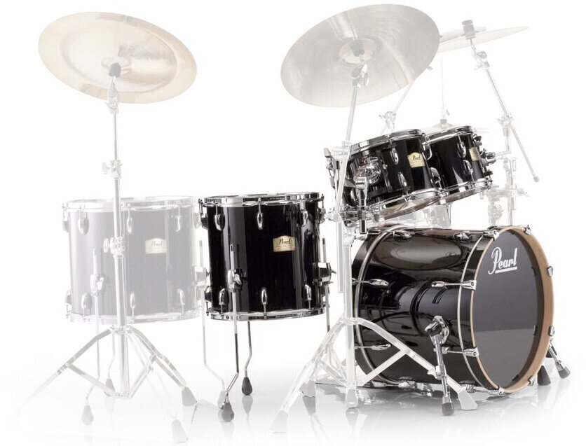 Akoestisch drumstel Pearl SSC904XUP-C103 Session Studio Classic Zwart