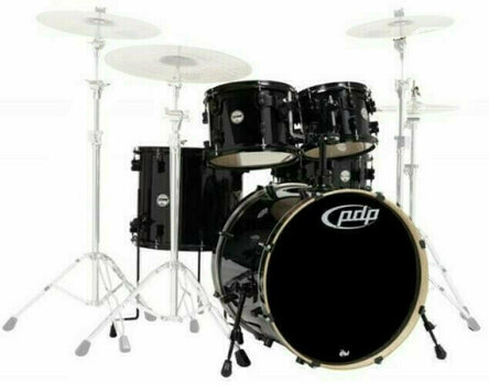 Akustik-Drumset PDP by DW Concept Shell Pack 5 pcs 22" Pearlescent Black - 1
