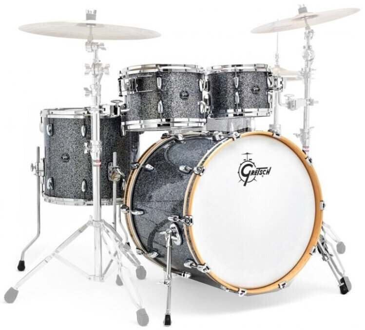 Akoestisch drumstel Gretsch Drums RN2-E604 Renown Blue Metallic