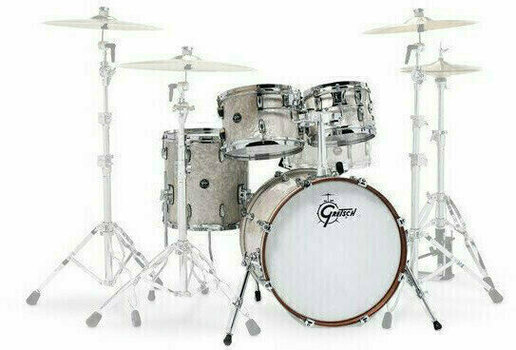 Акустични барабани-комплект Gretsch Drums RN2-E604 Renown Vintage-Pearl - 1
