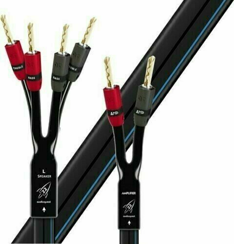 □□【未使用】audioquest ROCKET 22 BLK SBW BFA-G スピーカー