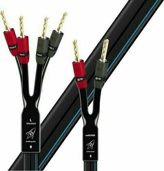 Cable para altavoces Hi-Fi AudioQuest Rocket 22 2,5 m Azul-Negro Cable para altavoces Hi-Fi - 1