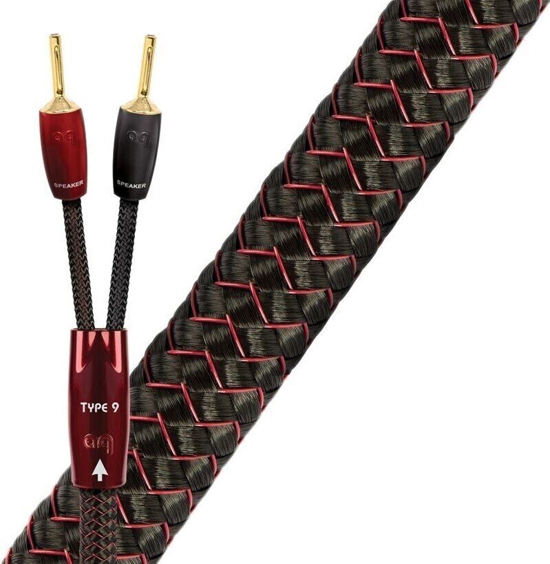 Cable para altavoces Hi-Fi AudioQuest Type 9 3 m Negro Cable para altavoces Hi-Fi