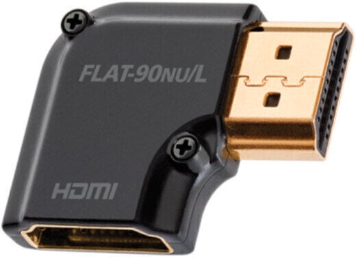 Conetor Hi-Fi, adaptador AudioQuest HDMI 90 nu/L Conetor Hi-Fi, adaptador
