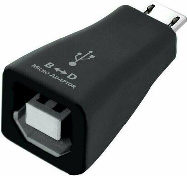 Hi-Fi-liitin, adapteri AudioQuest USB B to Micro Hi-Fi-liitin, adapteri - 1