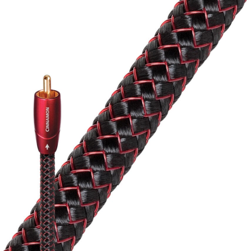 Cablu Hi-Fi coaxial AudioQuest Cinnamon 1,5 m Roșu Cablu Hi-Fi coaxial
