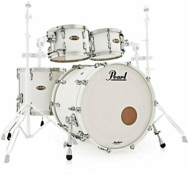 Akustická bicí souprava Pearl MRV924XEFP-C353 Master Maple Reserve Matte White - 1