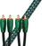 Hi-Fi Audio Cable
 AudioQuest Evergreen 1,5 m Green Hi-Fi Audio Cable