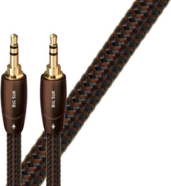 Hi-Fi AUX-kabel AudioQuest Big Sur 0,6 m Brun Hi-Fi AUX-kabel