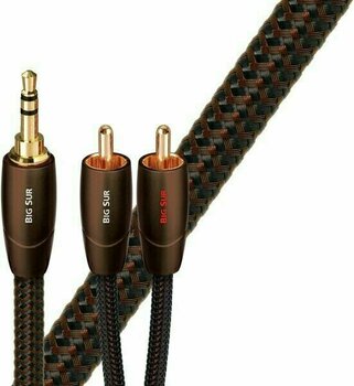 Hi-Fi AUX kabel AudioQuest Big Sur 0,6m 3,5mm - RCA - 1