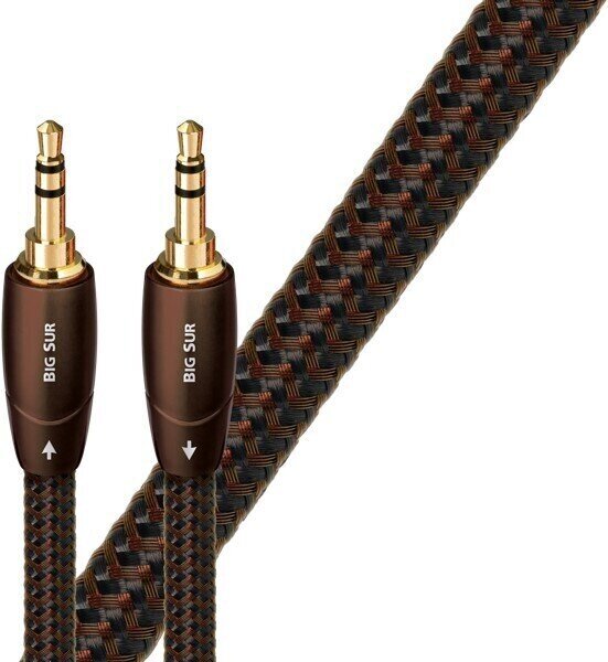 Hi-Fi AUX Cable AudioQuest Big Sur 1 m Кафяв Hi-Fi AUX Cable