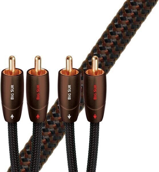 Hi-Fi audiokaabel AudioQuest Big Sur 1,0m RCA - RCA