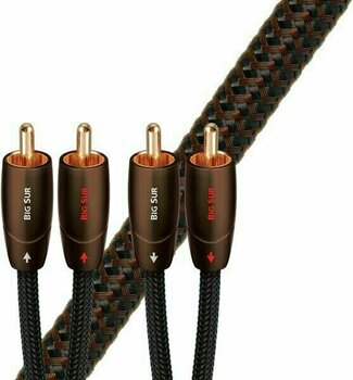 Hi-Fi audiokaabel AudioQuest Big Sur 1,0m RCA - RCA - 1