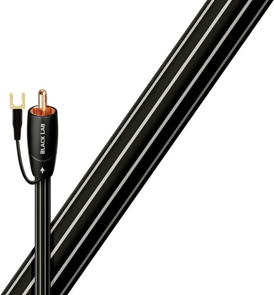 Cablu Hi-Fi Subwoofer AudioQuest Black Lab 2 m Negru Cablu Hi-Fi Subwoofer