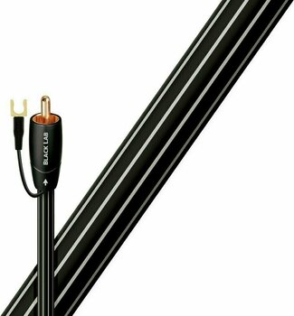 Cable de subwoofer Hi-Fi AudioQuest Black Lab 2 m Negro Cable de subwoofer Hi-Fi - 1