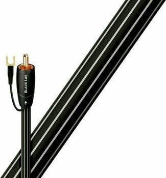 Hi-Fi Subwoofer Cable
 AudioQuest Black Lab 3 m Black Hi-Fi Subwoofer Cable - 1