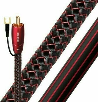 Hi-Fi Mélynyomó kábel AudioQuest Irish Red 5 m Piros Hi-Fi Mélynyomó kábel - 1