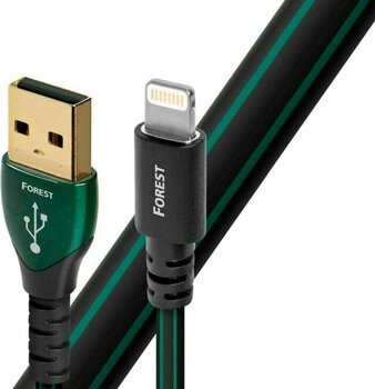 Hi-Fi USB-kaabel AudioQuest USB Forest 0,75m Lightning - 1
