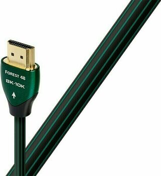 Cable de vídeo Hi-Fi AudioQuest Forest 3 m Negro-Verde Cable de vídeo Hi-Fi - 1