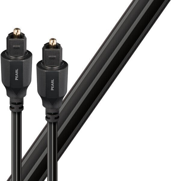 Hi-Fi optisk kabel AudioQuest Pearl 1,5 m Svart Hi-Fi optisk kabel