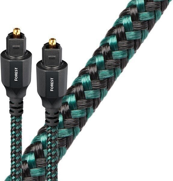 Hi-Fi optisk kabel AudioQuest Forest 0,75 m Grön Hi-Fi optisk kabel
