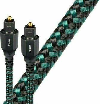 Optisk hi-fi-kabel AudioQuest Forest 1,5 m Grøn Optisk hi-fi-kabel - 1