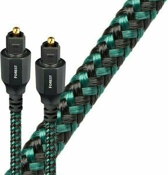 Hi-Fi optisk kabel AudioQuest Forest 3 m Grön Hi-Fi optisk kabel - 1
