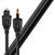 Optisk hi-fi-kabel AudioQuest Pearl 0,75 m Sort Optisk hi-fi-kabel