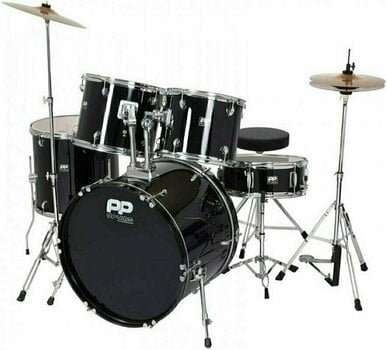 Akustik-Drumset PP World PP250 Black - 1