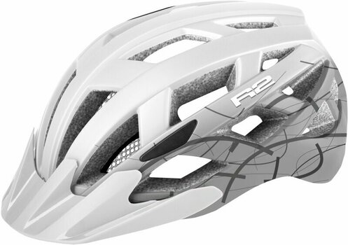 Kerékpár sisak R2 Lumen Helmet Matt White/Grey M Kerékpár sisak - 1