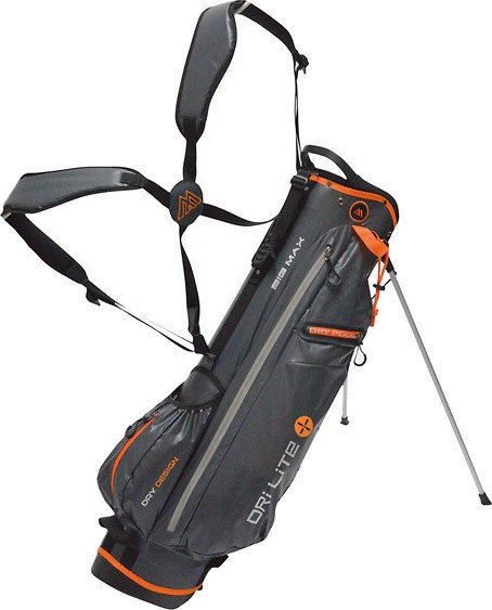 Bolsa de golf Big Max Dri Lite 7 Charcoal/Orange Stand Bag
